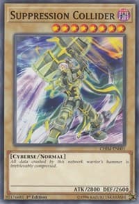 Suppression Collider: Chaos Impact