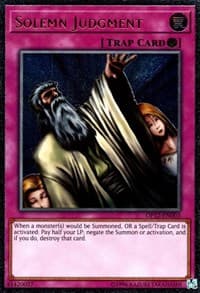 Solemn Judgment (UTR): OTS Tournament Pack 12