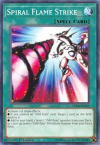 Spiral Flame Strike: Legendary Duelists: Magical Hero