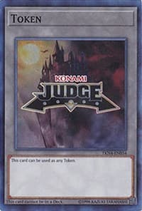 Official Judge Token: TKN4-EN034: Judge Promotional Cards