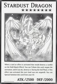 Stardust Dragon (Oversized): Duel Overload