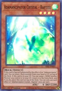 Adamancipator Crystal - Raptite: Secret Slayers