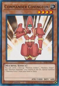 Commander Covington: Structure Deck: Mechanized Madness