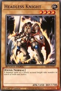 Headless Knight: Speed Duel Decks: Twisted Nightmares