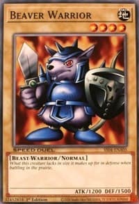 Beaver Warrior: Speed Duel Decks: Match of the Millennium