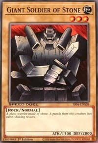 Giant Soldier of Stone: Speed Duel Decks: Match of the Millennium