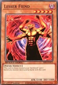 Lesser Fiend: Speed Duel Decks: Twisted Nightmares