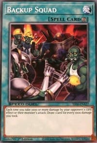 Backup Squad: Speed Duel Decks: Match of the Millennium