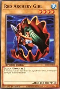 Red Archery Girl: Speed Duel Decks: Match of the Millennium