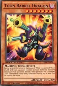 Toon Barrel Dragon: Speed Duel Decks: Match of the Millennium