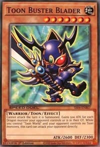 Toon Buster Blader: Speed Duel Decks: Match of the Millennium