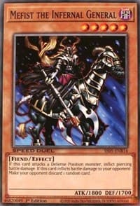 Mefist the Infernal General: Speed Duel Decks: Twisted Nightmares