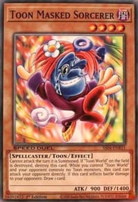 Toon Masked Sorcerer: Speed Duel Decks: Match of the Millennium