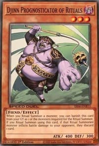 Djinn Prognosticator of Rituals: Speed Duel Decks: Match of the Millennium