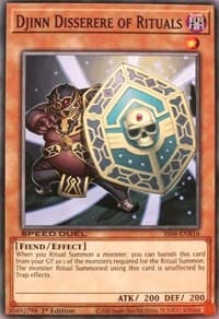 Djinn Disserere of Rituals: Speed Duel Decks: Match of the Millennium
