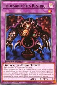 Thousand-Eyes Restrict: Speed Duel Decks: Match of the Millennium