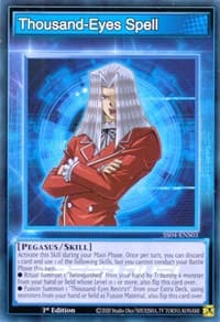 Thousand-Eyes Spell: Speed Duel Decks: Match of the Millennium