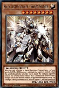 Black Luster Soldier - Sacred Soldier: Toon Chaos