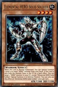 Elemental HERO Solid Soldier: Toon Chaos