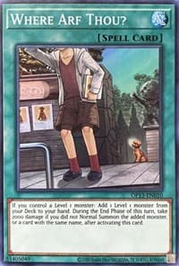 Where Arf Thou?: OTS Tournament Pack 13
