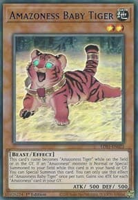 Amazoness Baby Tiger (Blue): Legendary Duelists: Season 1