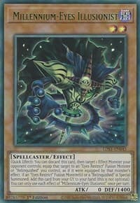 Millennium-Eyes Illusionist (Green): Legendary Duelists: Season 1