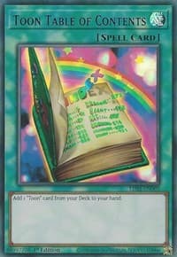 Toon Table of Contents (Blue): Legendary Duelists: Season 1