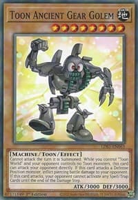Toon Ancient Gear Golem: Legendary Duelists: Season 1