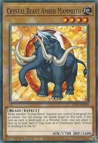 Crystal Beast Amber Mammoth: Legendary Duelists: Season 1