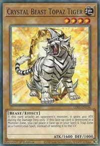 Crystal Beast Topaz Tiger: Legendary Duelists: Season 1