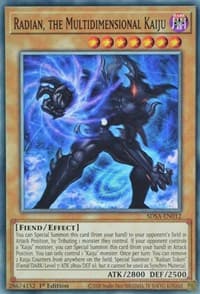 Radian, the Multidimensional Kaiju: Structure Deck: Sacred Beasts