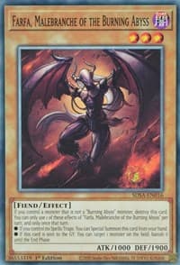 Farfa, Malebranche of the Burning Abyss: Structure Deck: Sacred Beasts