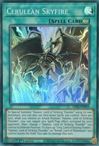 Cerulean Skyfire: Structure Deck: Sacred Beasts