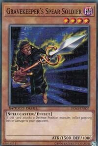 Gravekeeper's Spear Soldier: Speed Duel Demo Deck