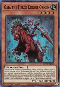 Gaia the Fierce Knight Origin: Rise of the Duelist