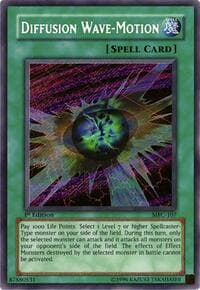 Diffusion Wave-Motion: Magician's Force