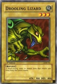 Drooling Lizard: The Legend of Blue Eyes White Dragon
