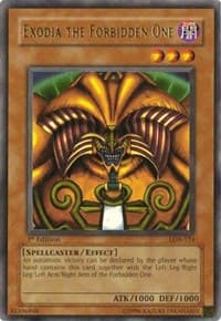 Exodia the Forbidden One: The Legend of Blue Eyes White Dragon