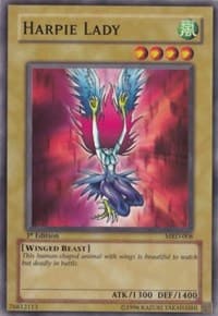 Harpie Lady (Original Artwork): Metal Raiders