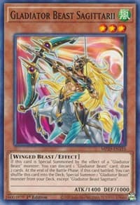 Gladiator Beast Sagittarii: 2020 Tin of Lost Memories
