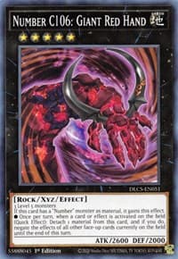 Number C106: Giant Red Hand: Dragons of Legend: The Complete Series
