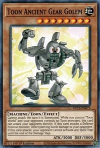 Toon Ancient Gear Golem: Dragons of Legend: The Complete Series
