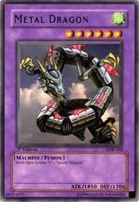 Metal Dragon: The Legend of Blue Eyes White Dragon