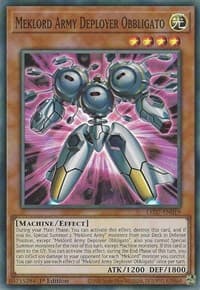 Meklord Army Deployer Obbligato: Legendary Duelists: Rage of Ra