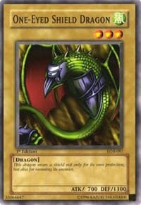 One-Eyed Shield Dragon: The Legend of Blue Eyes White Dragon
