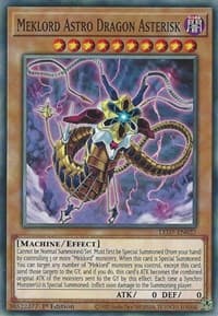 Meklord Astro Dragon Asterisk: Legendary Duelists: Rage of Ra