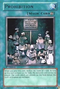 Prohibition: Pharaoh's Servant