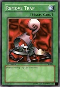 Remove Trap: The Legend of Blue Eyes White Dragon
