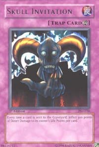 Skull Invitation: Pharaoh's Servant