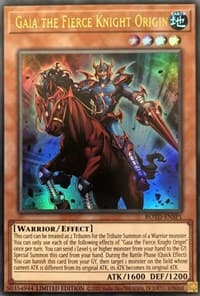 Gaia the Fierce Knight Origin: Rise of the Duelist